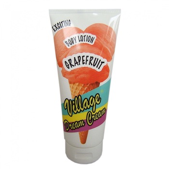 Lotiune de corp Village Dream Cream cu grapefruit, 200 ml Lotiune de corp Village Dream Cream cu grapefruit, 200 ml