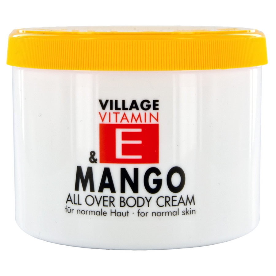 Crema de corp Village cu vitamina E si mango, 500 ml