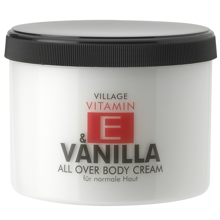 Crema de corp Village cu vitamina E si vanilie, 500 ml
