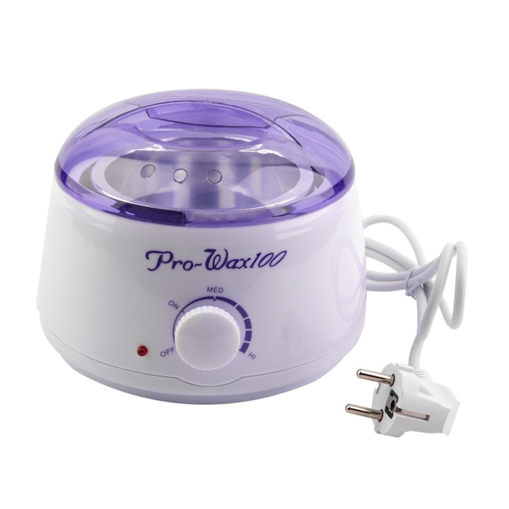 Електрически нагревател за восъчна епилация PRO Wax Decantor ceara, Бял