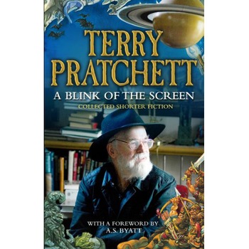O clipire a ecranului - Terry Pratchett, Corgi Books O clipire a ecranului - Terry Pratchett, Corgi Books