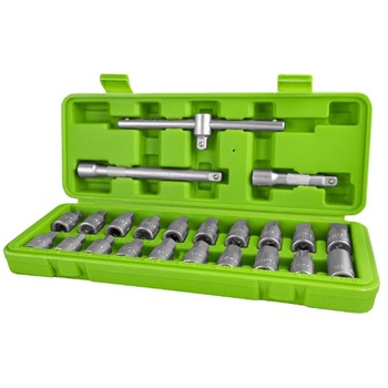 Trusa chei buson baie de ulei 23 bucati JBM 53735 Trusa chei buson baie de ulei 23 bucati JBM 53735