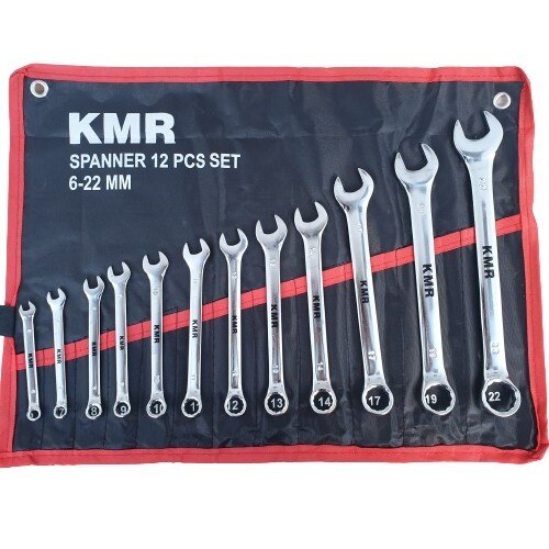 Set 12 chei combinate drepte 6-22mm