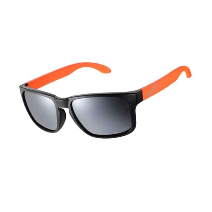Поляризирани слънчеви очила Rockbros в ретро стил с оранжева рамка