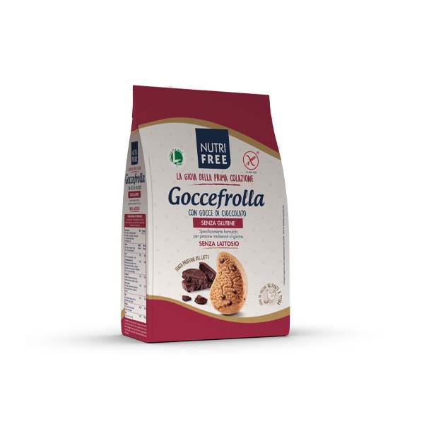 Biscuiti cu bucati de ciocolata fara gluten - 400 g