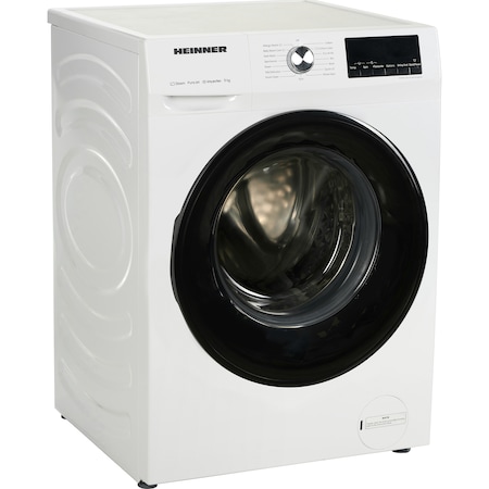 Masina de spalat Heinner HWM-H9014INVB+++, 9 kg, 1400 rpm, Clasa B, Motor Inverter, Steam, Display LED, Alb