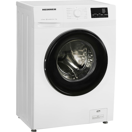 Masina de spalat Heinner Slim HWM-H6010SE+++, 6 kg, 1000 rpm, Clasa E, Steam, Display LED, Alb