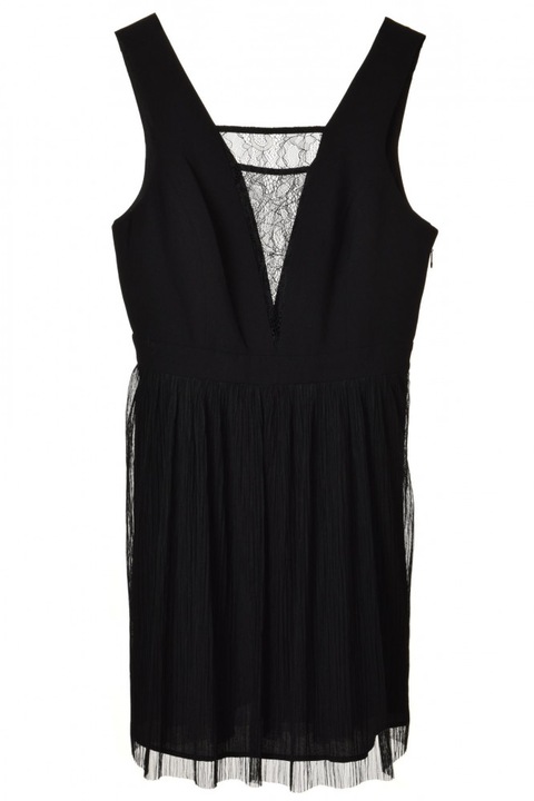 Черна дамска рокля без ръкави BCBGeneration - 40