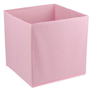 Cutie de depozitare fara capac Pinki, Roz, 30x30x30 cm Cutie de depozitare fara capac Pinki, Roz, 30x30x30 cm