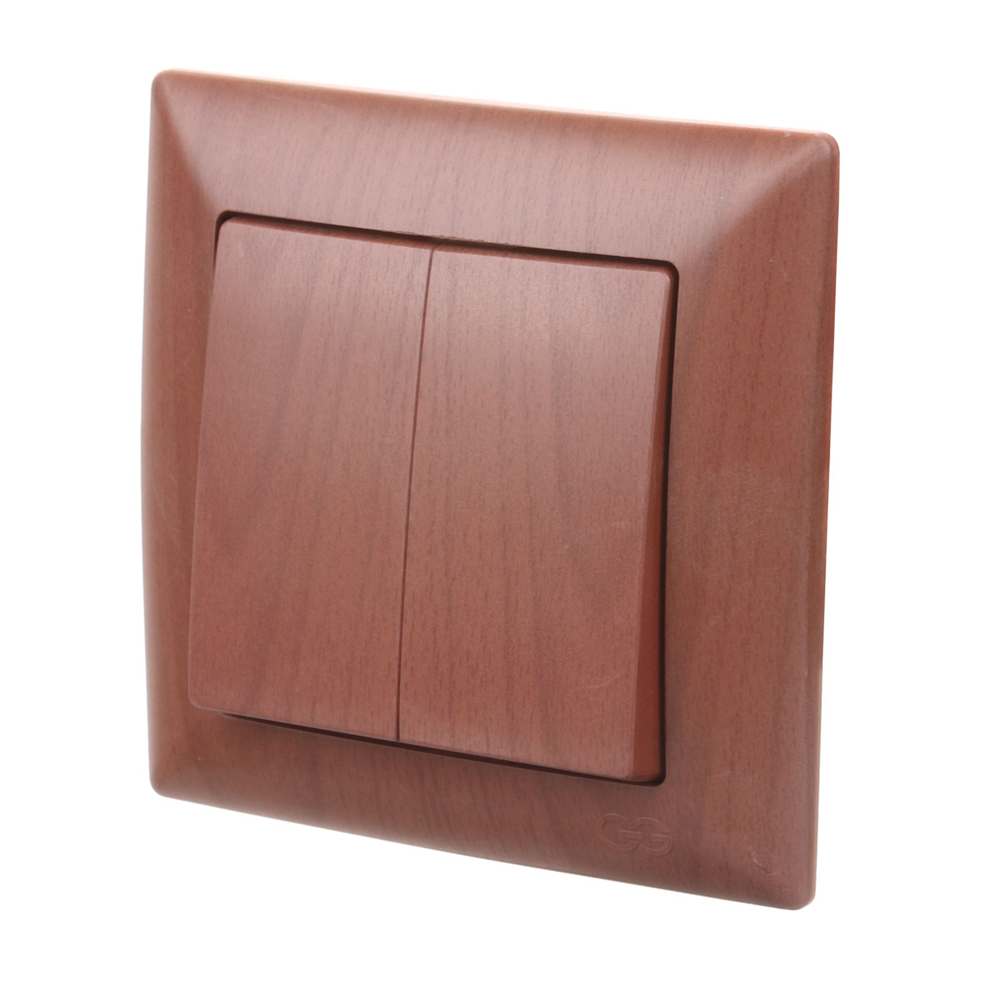 Comutator simplu 10AX 250V wenge