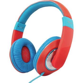 Casti over-ear trust Sonin Kids, Rosu Casti over-ear trust Sonin Kids, Rosu