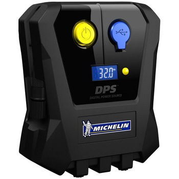 Compresor auto Michelin, 12V, 8 bar, cablu alimentare 2.7 m, 0.5KG , display digital alb Compresor auto Michelin, 12V, 8 bar, cablu alimentare 2.7 m, 0.5KG , display digital alb