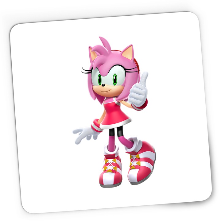 OEM Gaming egérpad, Sonic the Hedgehog, Beloved Amy Rose, 21 x 19 cm