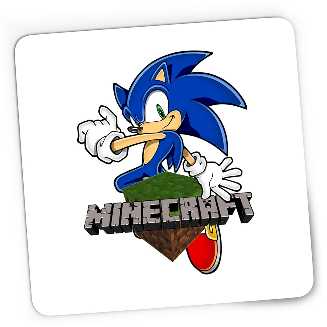 Подложка за мишка Gaming Sonic the Hedgehog Minecraft Игра Игра, 21x19 см -  eMAG.bg