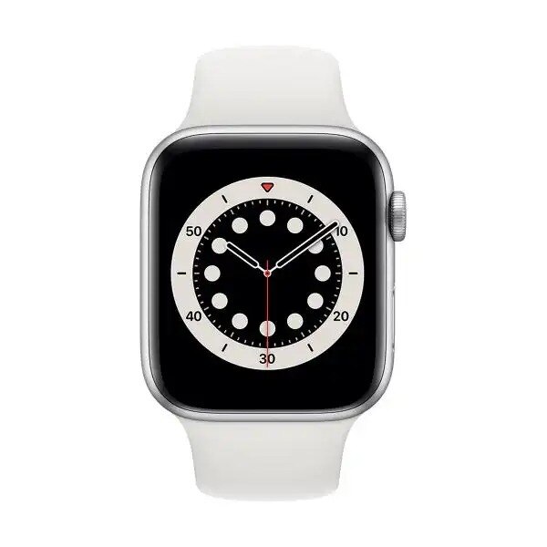silver white sport band