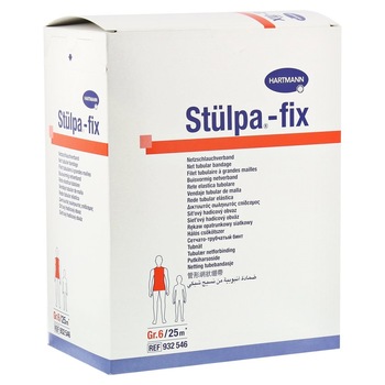 Plasturi Stulpa-fix fasa tip plasa elastica, Hartmann, marimea 6 Plasturi Stulpa-fix fasa tip plasa elastica, Hartmann, marimea 6