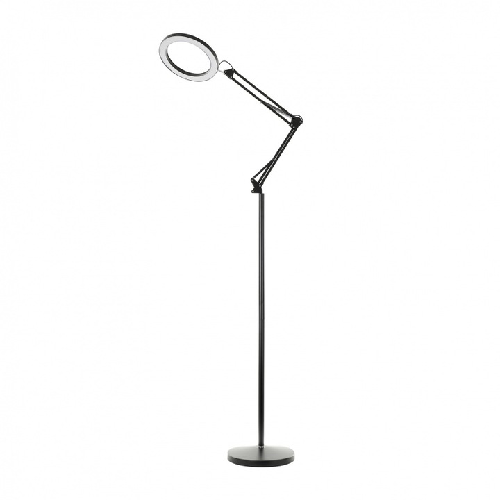 Лампион EL LTD 2334 bk, Led 8w, 3000k-4000k-6000k, Черен