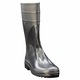 Cizme de protectie din cauciuc, captuseala textila, FARMER, negre, marimea 43