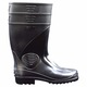Cizme de protectie din cauciuc, captuseala textila, FARMER, negre, marimea 43