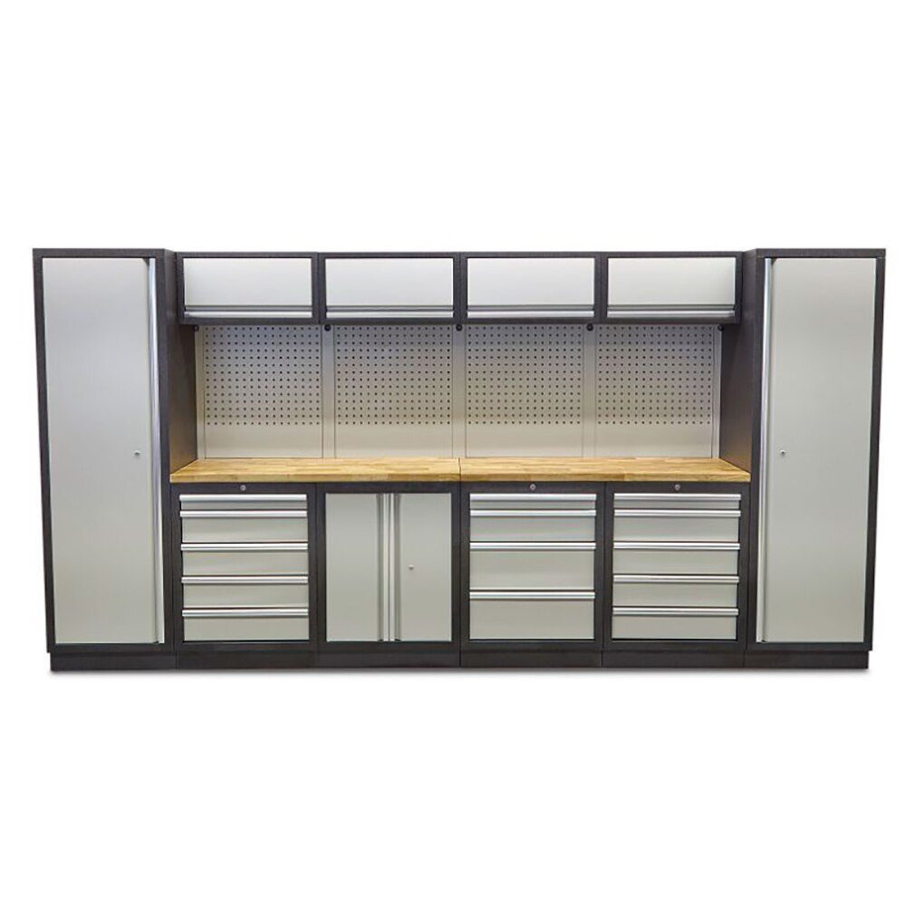 Set mobilier metalic, HBM, modular, 16 piese, 4 x 2 m