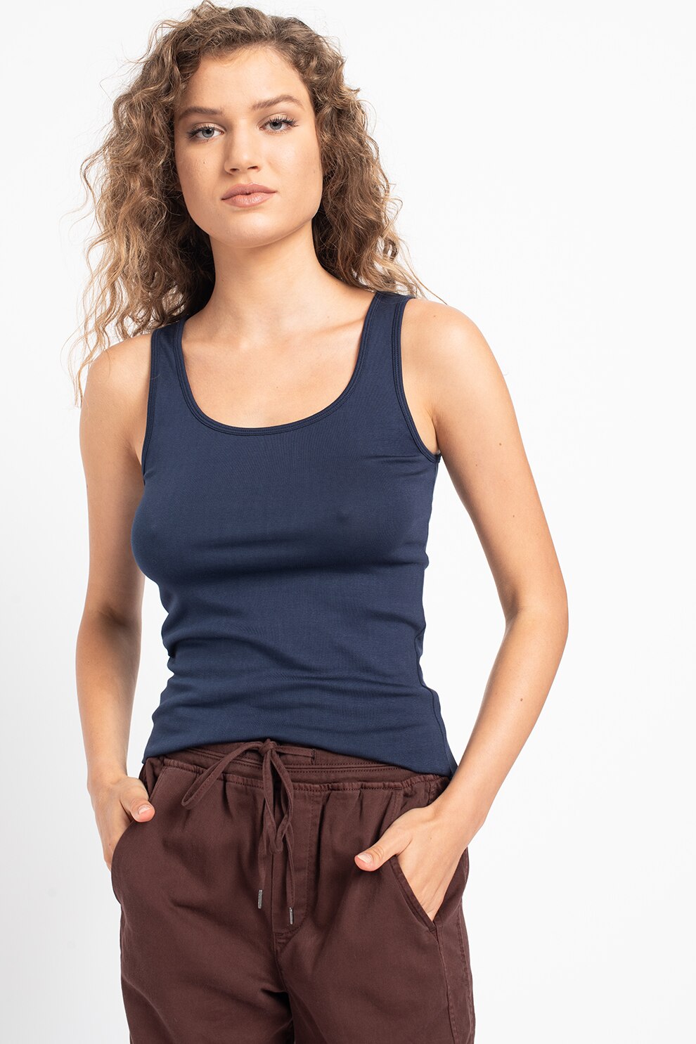 GAP, Top din amestec de modal, Indigo