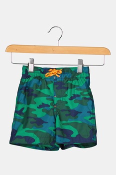 GAP, Pantaloni scurti de baie cu imprimeu camuflaj, Verde militar/Bleumarin GAP, Pantaloni scurti de baie cu imprimeu camuflaj, Verde militar/Bleumarin