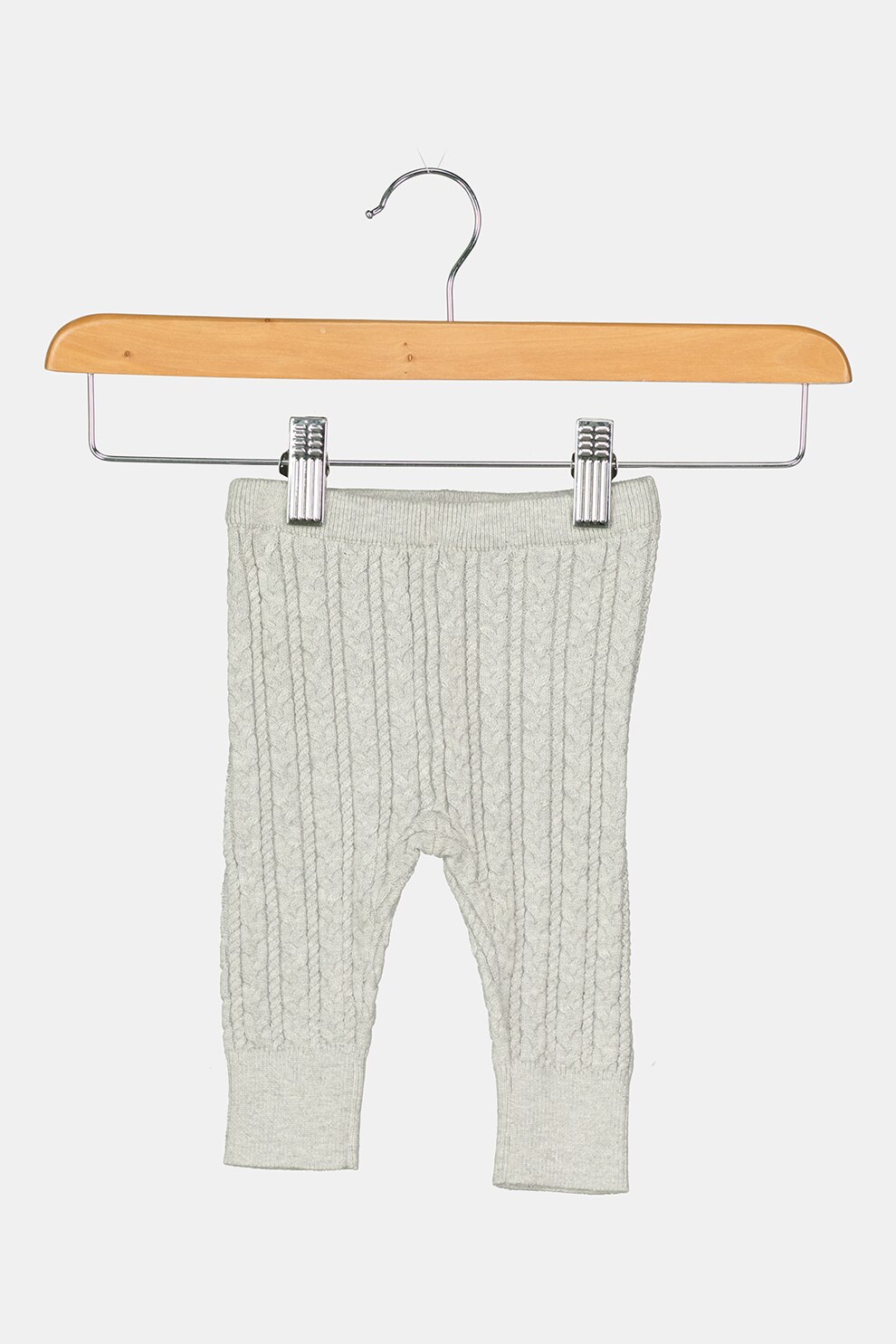 GAP, Colanti cu model torsade, Gri melange