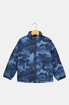 GAP, Jacheta reversibila cu fermoar, Bleumarin, 150 CM GAP, Jacheta reversibila cu fermoar, Bleumarin, 150 CM