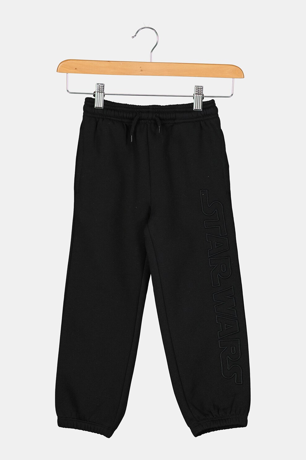 GAP, Pantaloni sport cu imprimeu Star Wars, Negru