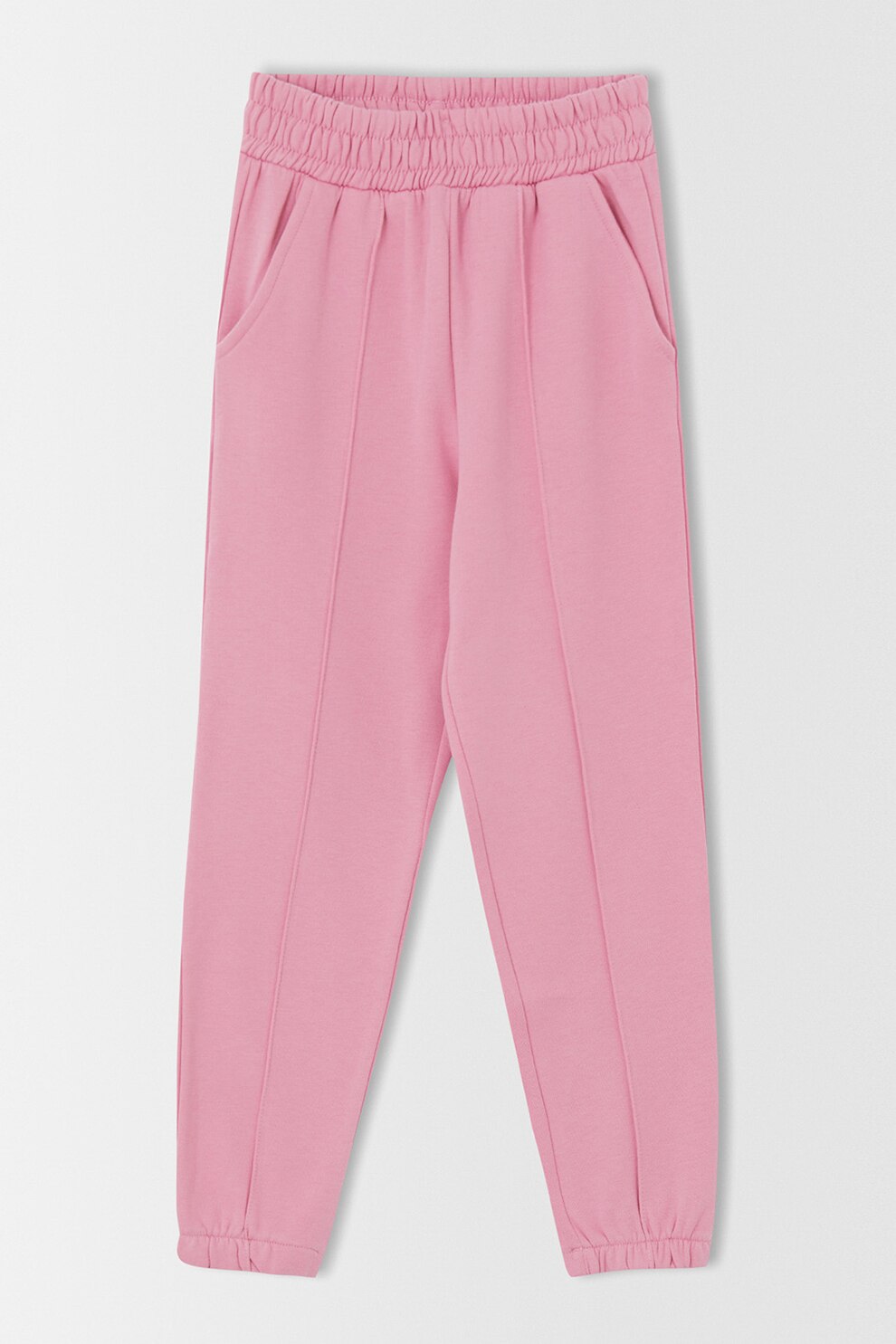 DeFacto, Pantaloni sport cu terminatii elastice, Roz