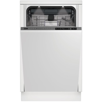 Masina de spalat vase incorporabila Slim Beko DIS28122, 11 seturi, 8 programe, Clasa E, AquaIntense, Motor Inverter ProSmart , AutoDoor Opening, Fast+, Quick&Shine, 45 cm Masina de spalat vase incorporabila Slim Beko DIS28122, 11 seturi, 8 programe, Clasa E, AquaIntense, Motor Inverter ProSmart , AutoDoor Opening, Fast+, Quick&Shine, 45 cm