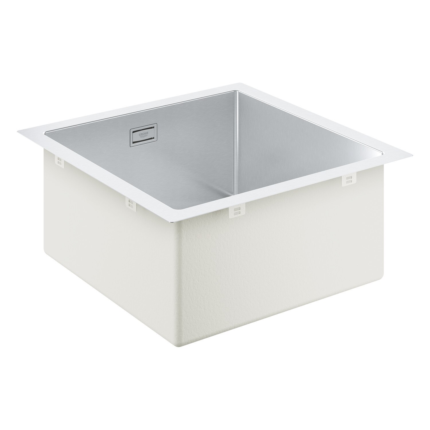 Chiuveta bucatarie Grohe K700 31578SD1, 464 x 464 mm, montare pe/in/sub blat, 1 cuva, otel inoxidabil