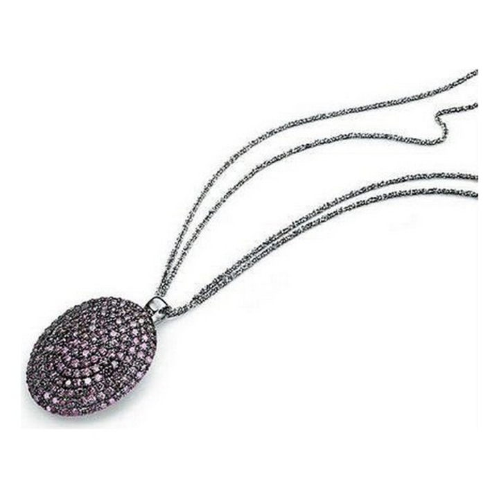 Colier cu pandantiv dama Viceroy 1038C000-37, Argint, Argintiu/Violet, 45 cm