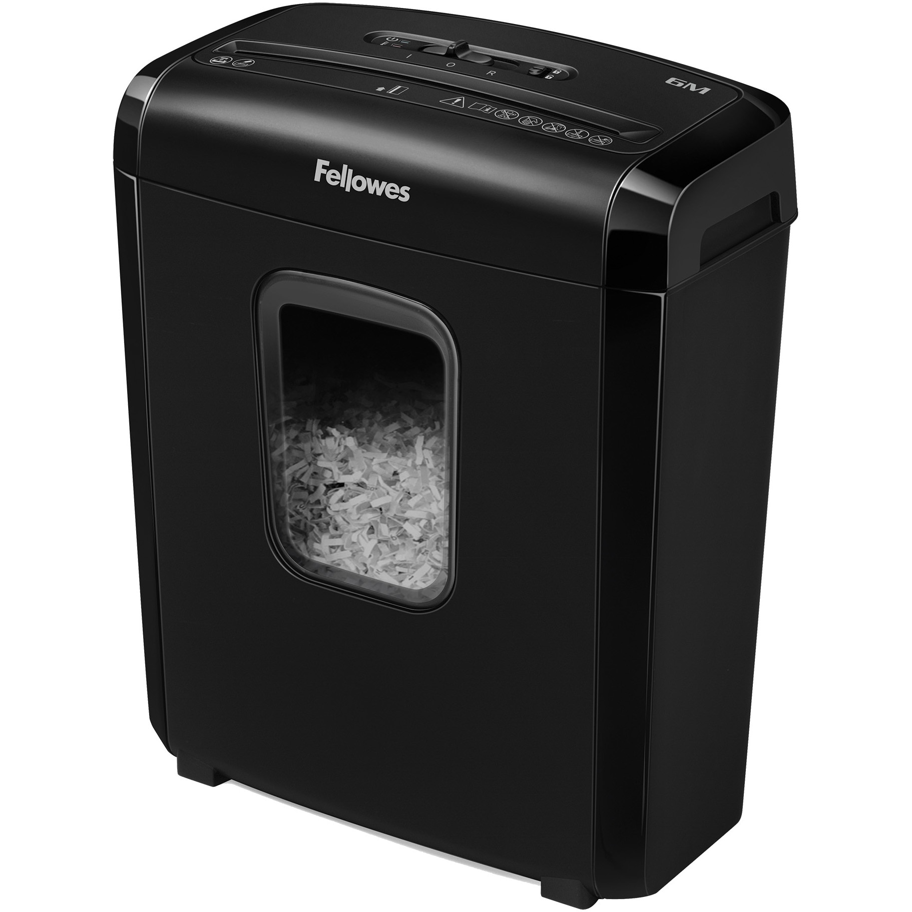 Distrugator documente Powershred® 6M, 6 coli, Mini-cut, Fellowes
