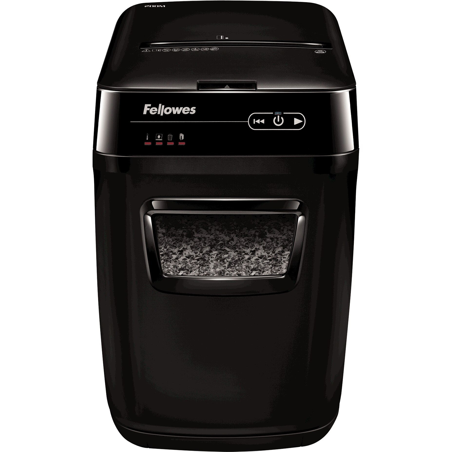 Distrugator automant pentru documente, Automax 200M, 200 coli, Micro-cut, Fellowes