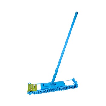 Mop Plat cu Maner Telescopic 1-1.5m Misavan Chenille, Dimensiune 44 x 13 cm, Microfibra Mop Plat cu Maner Telescopic 1-1.5m Misavan Chenille, Dimensiune 44 x 13 cm, Microfibra
