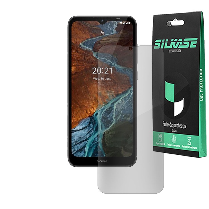 Фолио SILKASE за Nokia C10, защита на екрана, възобновяем силикон