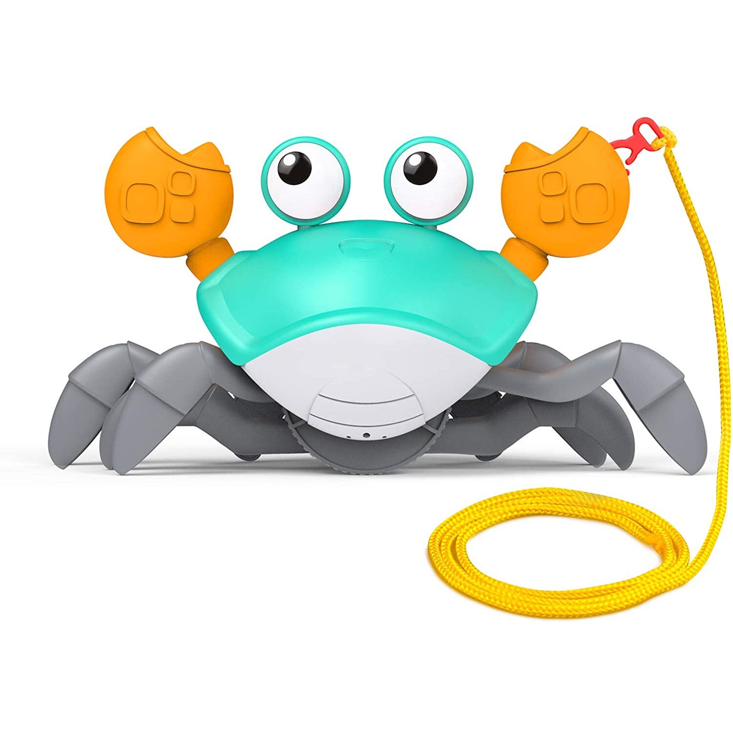 Jucarie de baie si de tras, Rampant Crab, + 2 ani, verde