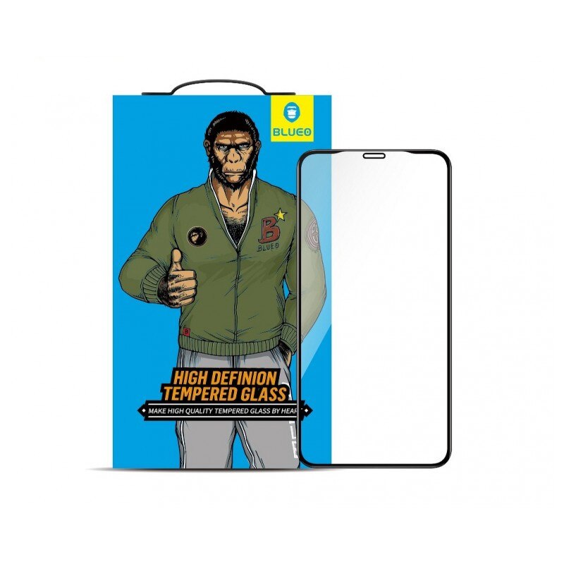 Folie de Sticla 5D pentru Samsung Galaxy A22 4G Full Face, Negru, Mr. Monkey