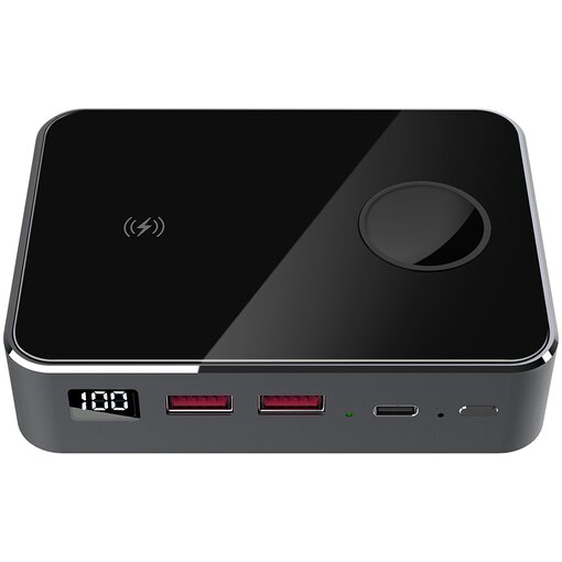 Statie incarcare Prestigio Graphene PD PRO Watch Edition, 20000 mAh, Negru/Argintiu