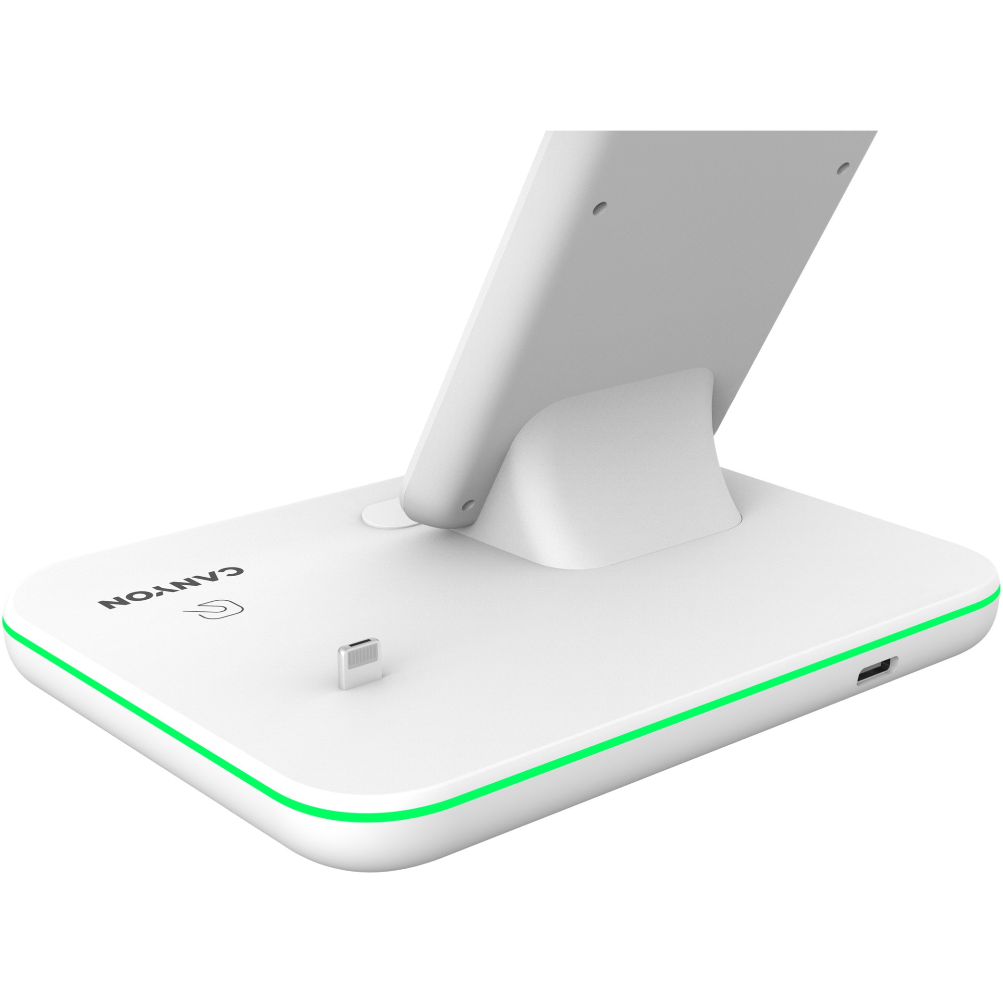 Incarcator wireless Canyon WS-302 3in1, Alb - eMAG.ro
