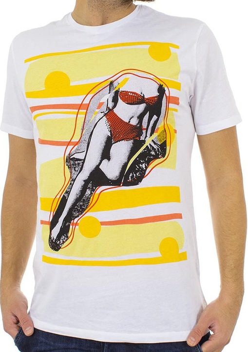 Antony Morato | Férfi póló | Fehér-Mintás | L