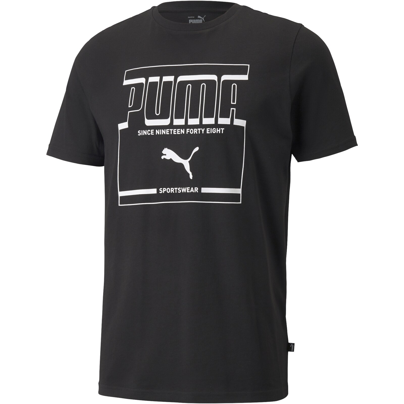 Tricou Puma Graphic 5892670124665, Negru, XS