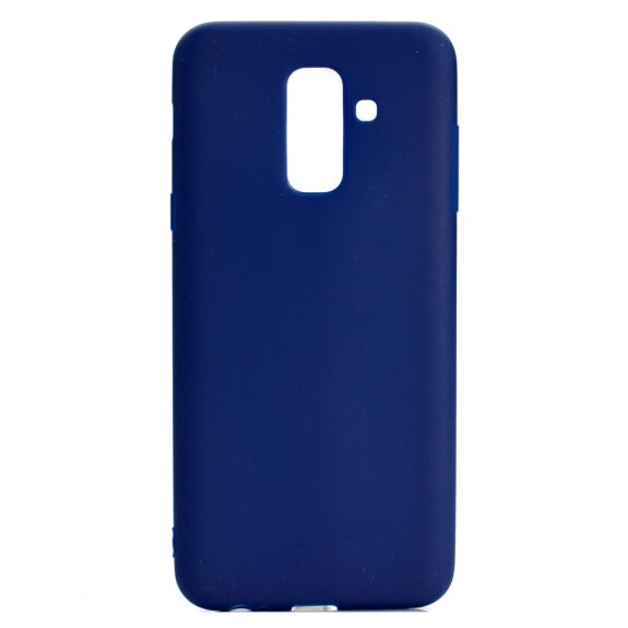 Husa color Navy Blue Mercury pentru Samsung Galaxy A6 Plus 2018, A605 Goospery