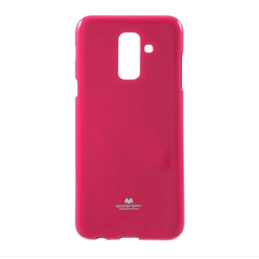 Husa Hot Pink Mercury pentru Samsung Galaxy A6 Plus 2018, A605 Goospery