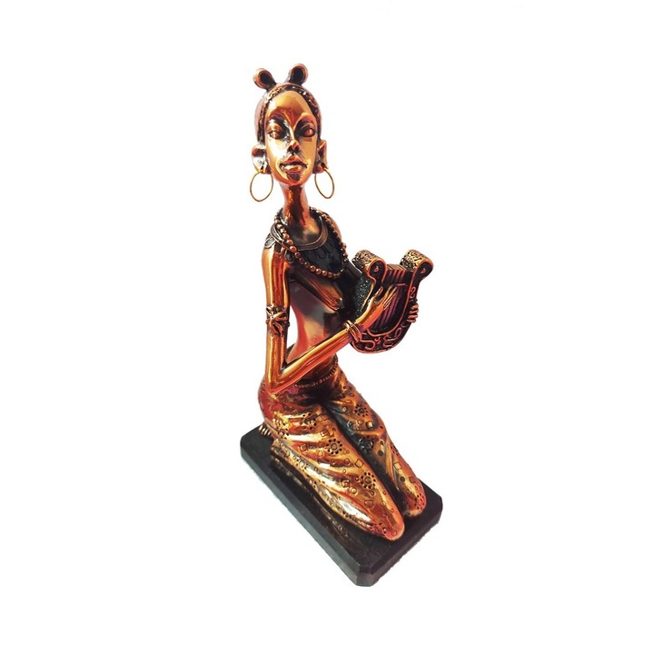 Статуетка, африканска жена, месинг, Giuseppe Armani, 27 см, SS808