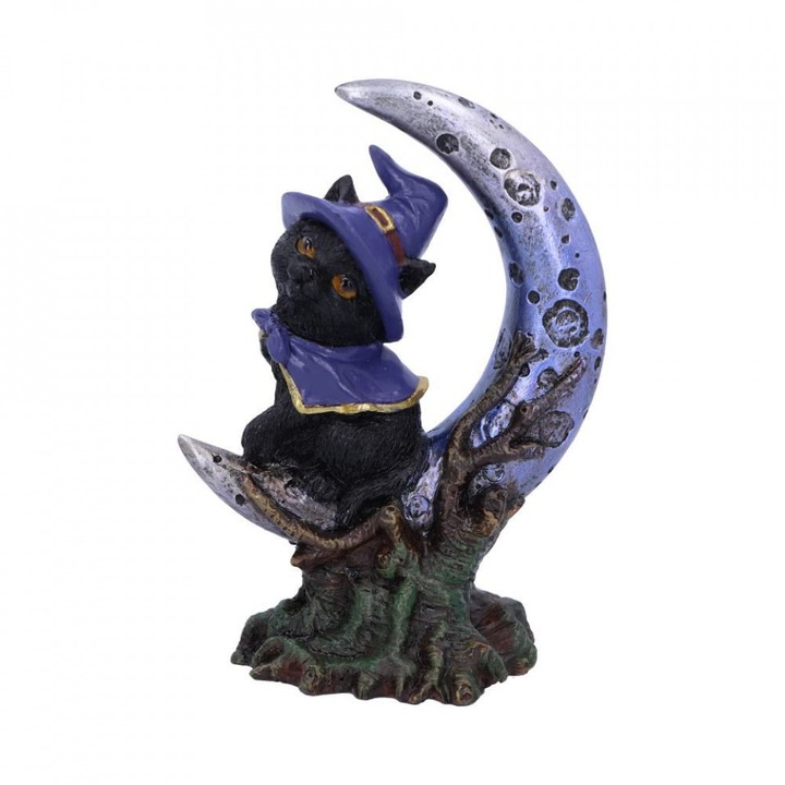 Statueta Pisicuta pe luna - Sooky 11.5 cm