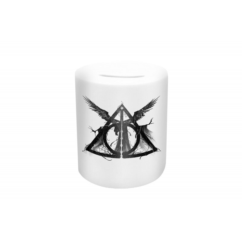 Pusculita Harry Potter Deathly Hallows , 10 Cm , Piggy11, Multicolor