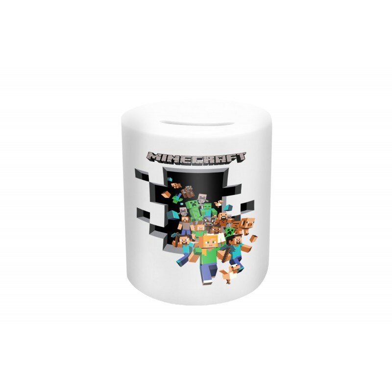 Pusculita Minecraft Group , 10 Cm , Piggy21, Multicolor