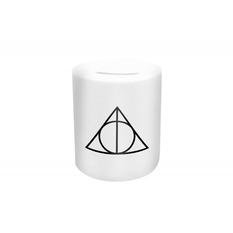 Pusculita Harry Potter Deathly Hallows , 10 Cm , Piggy27, Multicolor